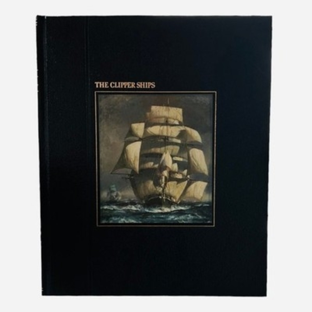 Vintage 1978 Time Life The Clipper Ships Hardcover History Book 176 Pages VG